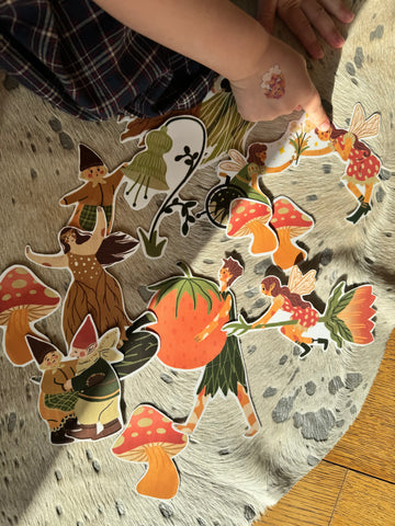 Garden Fairy Paper Dolls