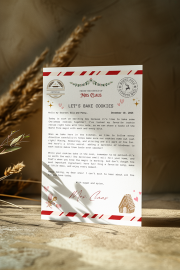 Personalized Letter From Mrs Claus